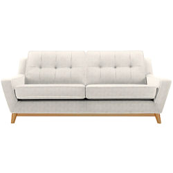 G Plan Vintage The Fifty Three Large 3 Seater Sofa Marl Cream